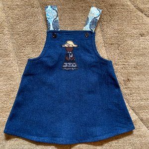 NWOT - Denim Jumper Dress